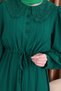 Deniz Life Baby Collar Hijab Dress Emerald Green - 6
