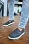 Flat Men's Casual Shoes Anthracite - 2