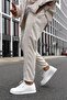 Lace-Up Men's Casual Shoes White - 2