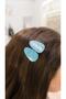 Mini Oval Set of 2 Acrylic Collet Buckle Set