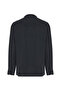 Men's Red Slim Fit Long Sleeve Linen Shirt - 2