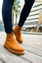 Plain Knitwear Men's Sneaker Boots Brown - 3