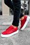 Lace-Up Men's Casual Shoes Red - 3
