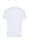 Men's White Marine Printed Crew Neck T-Shirt - 4