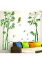 ملصق حائط شجرة الخيزران DIY باللون الأخضر 90x60 سم - 2