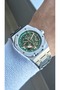 Rym-1012 Raymond Automatic Men's Wristwatch - Sapphire Glass and Stainless Steel - 2 Years Warranty - 2
