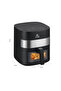 6L Air fryer with 10 preset programs,1500W, Transparent Window, EVKA-AF6010T - 2