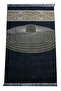Kaaba Tawaf Rings Motif Prayer Rug with Bag – Tapestry Fabric, Portable Hanging Model - 5