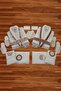 Nurpak Meltem Family Bathrobe Set 16 Pieces, Boxed Bathrobe Set - 2