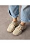 Women's Summer Sneakers High Sole Lace-up Walking Shoes - 4