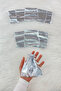 Silver Lame Pouch 50 Pieces Size 12X14Cm, Henna Cookie Nuts Gold Jewelry Promise Gift Bundle