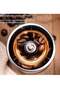 Manual Coffee Grinder with 6-Level Adjustment, Portable Hand Crank Silver - 6