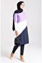 Three Piece Viscose Tunic 6447-10 Lilac