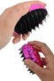 ®   Neon Pink Straightening Comb Wide Rangehair Straightener with Brush Suitable for All Hair Types - 7