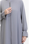 Elastic sleeve zippered ferace 0513-06 anthracite - 5