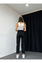 Katy Black Mom Jeans High Waist Lycra Stretch Jeans Denim Pants New - 3