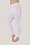 Women's Cotton Lycra Long Tights White 2 Pack - 4