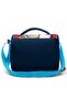 Kids Navy Blue Football Patterned 3-Piece School Bag Set Set0123779 - 5