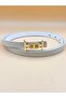 Thin Gold Buckle Women's Belt Trouser Belt Dress Belt Shirt Belt Pull Belt