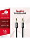 - Adapter Audio Jack/Jack - Universal Stereo Cable for Audio Devices - Black - 8