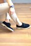 Lfr-F046 Suet Roller Shoes Navy Blue