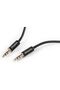 - Adapter Audio Jack/Jack - Universal Stereo Cable for Audio Devices - Black - 3