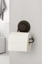 Adhesive Toilet Paper Holder Matte Black