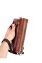 Leather Tan Hand and Shoulder Bag 364 63 - 8