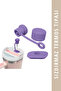 Quencher Compatible Leak-Proof Silicone Stopper - Purple
