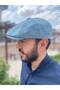 Men's Summer Linen Cap British Style Peaky Blinders 8 Piece Linen Cap - 3