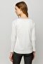 Women's V-Neck Camisole Cotton Blouse White - 8
