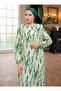 Hijab Dress - Green - Sahra Butik - 2