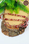 Red Particle System Tasseled Fire Amber Prayer Beads 201024019 - 3