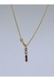 1. Grade Quality 316L Surgical Steel Gold Women's Short Necklace, Chain Model No 22