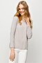Women's V-Neck Camisole Cotton Blouse Stone - 7