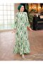 Hijab Dress - Green - Sahra Butik - 5