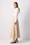Fluffy Crepe Skirt - 3