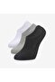 3 Pack Premium Invisible Seamless Short Booties Socks