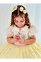 Yellow Baby Girl Dress, Birthday Dress, Photo Shoot Dress, Suitable for Ages 0-12 - 5