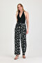 Comfortable Cut Trousers with Lace-Up Waist - 4
