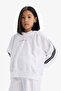 2-Piece Set Hooded Printed Sweatshirt and Elastic Waistband Sweatpants for Girls D9497A825Sm - 4