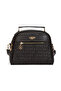 Women's Three Compartment Daily Black Hand and Shoulder Bag - 3