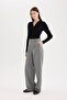 Wide Leg Wide Loose Leg Double Pocket High Waist Standard Length Basic Straight Classic Trousers D4360Ax25Sp