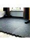 20MM Black & Blue Rubber Heavy-Duty Floor Exercise Mat , Interlocking Floor Tiles (1 Squared Meter) - 5