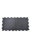 20MM Black Rubber Heavy-Duty Floor Exercise Mat , Interlocking Floor Tiles ( 1 Squared Meter ) - 5