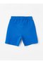Lcw Kids Ecru Crew Neck Short Sleeve Printed Baby Boy T-Shirt and Shorts Set of 2 - 7