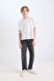 Boy's Loose Fit Straight Leg Pocketed Jean Trousers C3698A824Wn - 2
