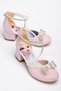 Bow Kids Evening Dress Shoes Heeled Shoes - 2