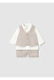 Newborn Boy Vest 2-Piece Set
