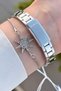 Women Wrist Watch with Dial Black Cord Metallic Color 24 Months Guarantee - 5